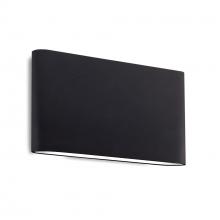 Kuzco Lighting Inc AT68010-BK-UNV - Slate 10-in Black LED All terior Wall