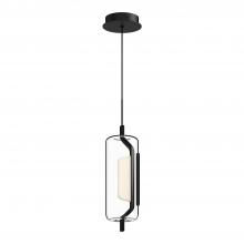 Kuzco Lighting Inc PD28515-BK-UNV - Hilo 5-in Black LED Pendant