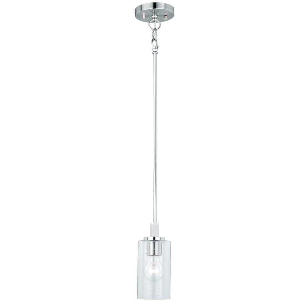 Addison 4.75-in Mini Pendant Satin Nickel