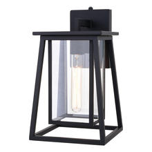 Vaxcel International T0608 - Blackwell 8-in. Outdoor Wall Light Matte Black