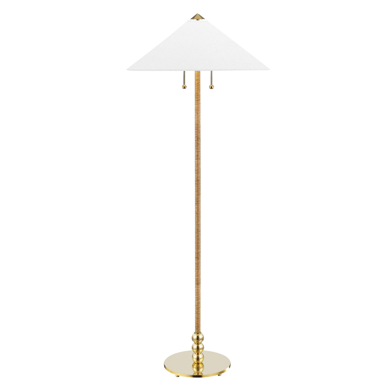 2 LIGHT FLOOR LAMP