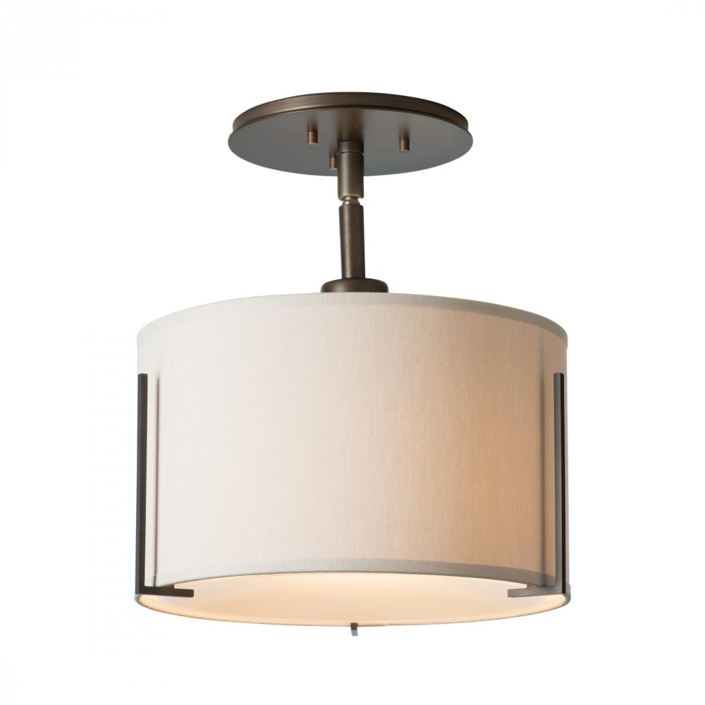 Exos Single Shade Semi-Flush