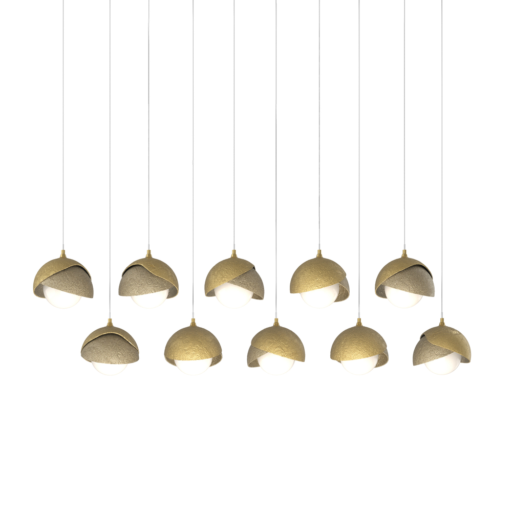 Brooklyn 10-Light Double Shade Pendant