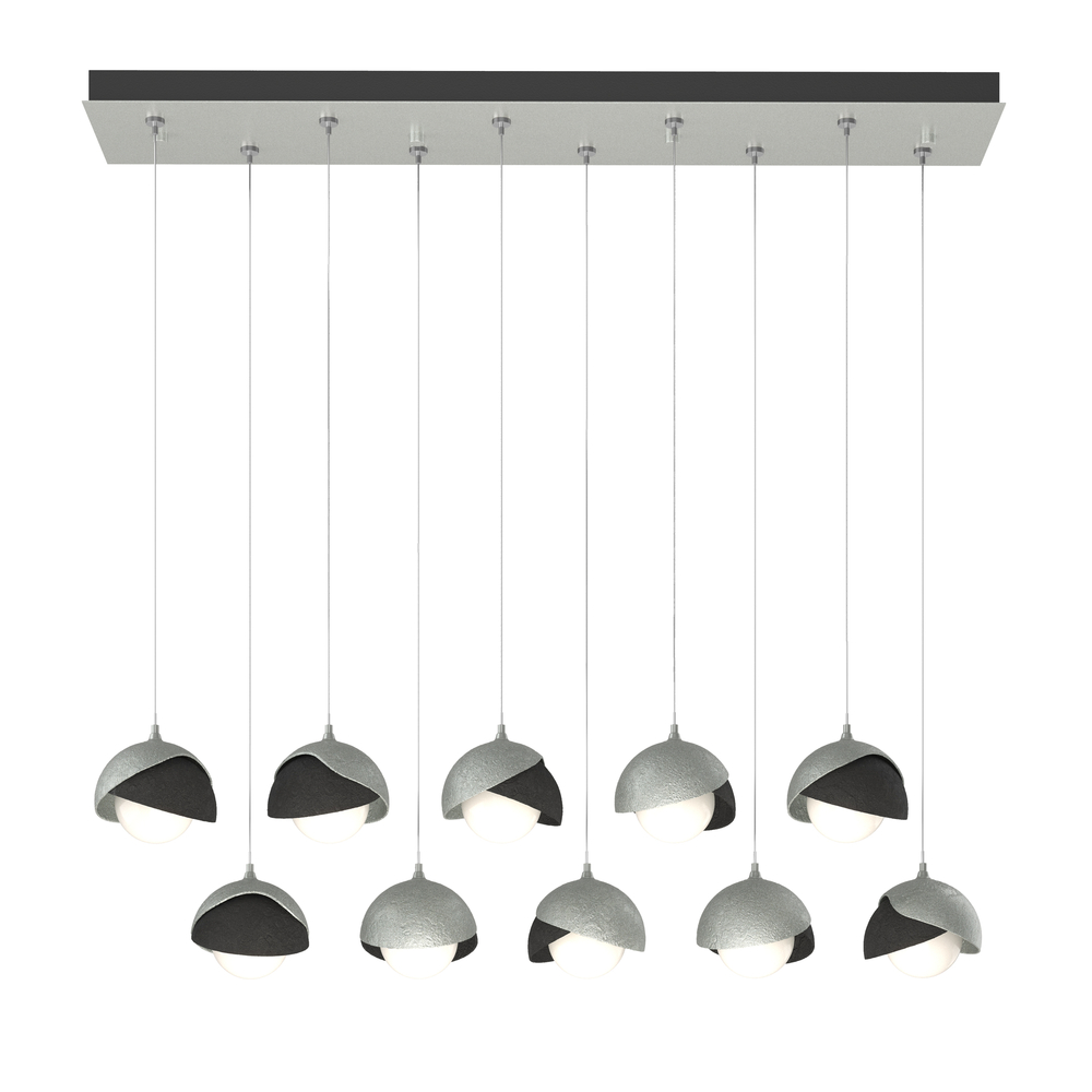 Brooklyn 10-Light Double Shade Pendant