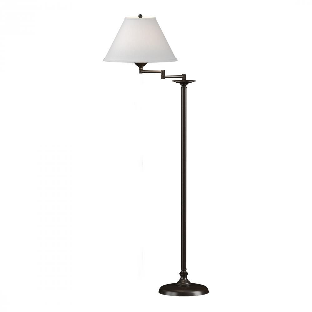 Simple Lines Swing Arm Floor Lamp