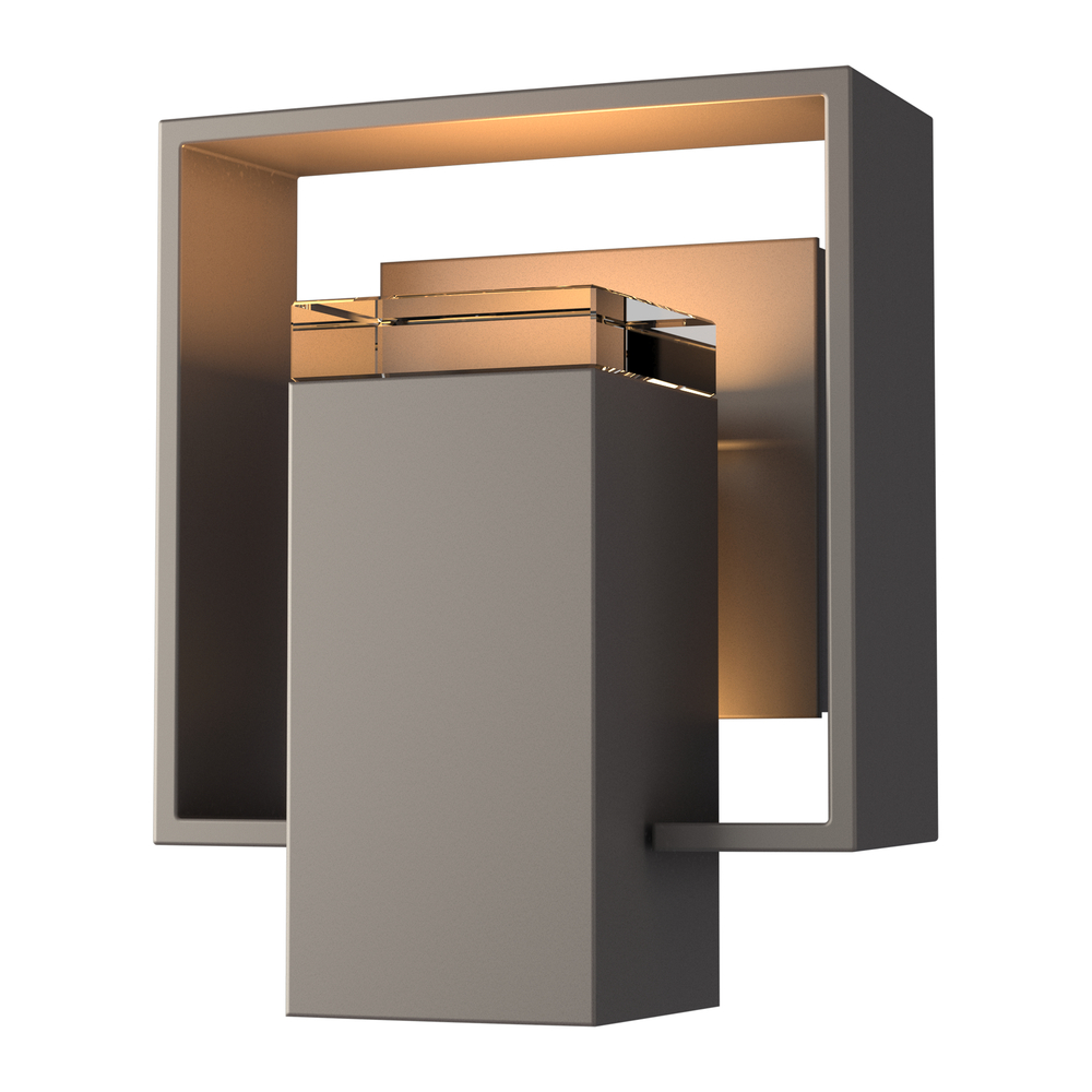 Shadow Box Small Outdoor Sconce