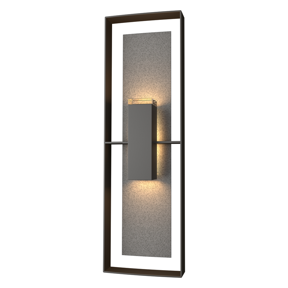 Shadow Box Tall Outdoor Sconce