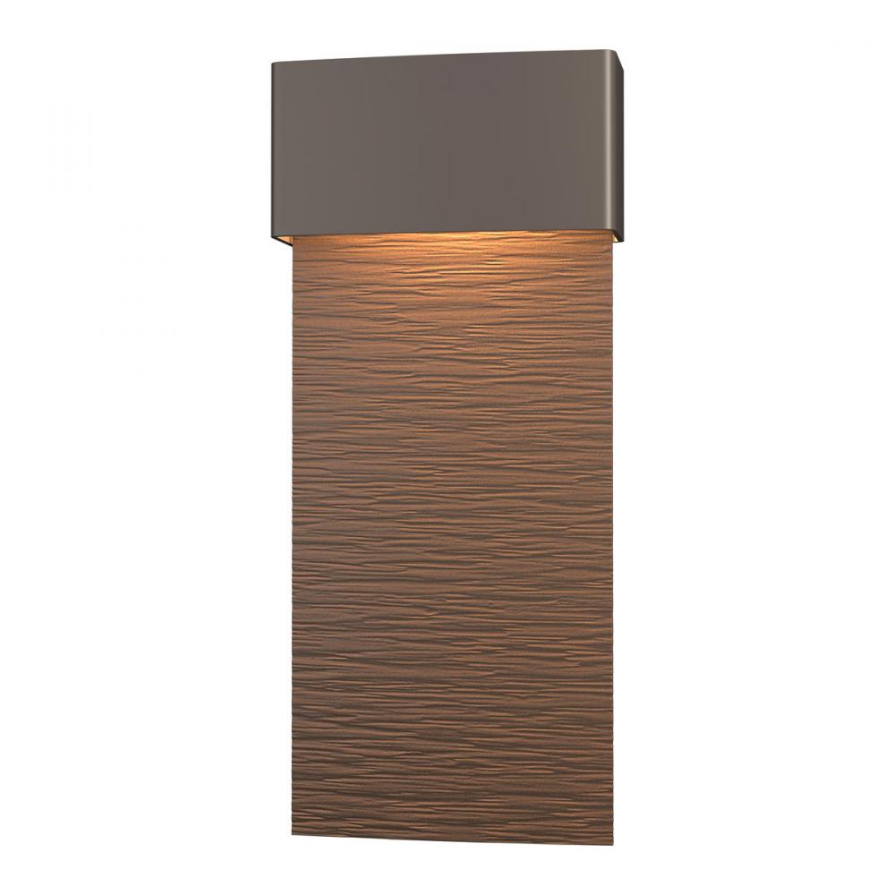 Stratum Large Dark Sky Friendly LED Outdoor Sconce