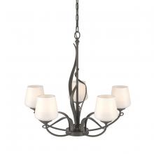 Hubbardton Forge 103040-SKT-07-GG0236 - Flora 5 Arm Chandelier