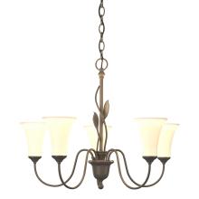 Hubbardton Forge 103052-SKT-07-GG0067 - Forged Leaves 5 Arm Chandelier