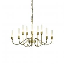 Hubbardton Forge 106030-SKT-84 - Lisse 10 Arm Chandelier