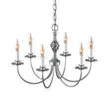 Hubbardton Forge 108060-SKT-82 - Twist Basket 6 Arm Chandelier