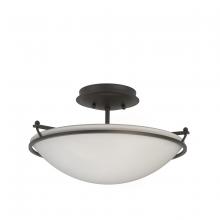 Hubbardton Forge 124302-SKT-10-GG0047 - Plain Small Semi-Flush