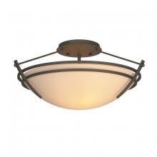 Hubbardton Forge 124412-SKT-20-SS0047 - Presidio Tryne Small Semi-Flush