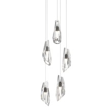 Hubbardton Forge 131121-SKT-LONG-10-CR - Luma 5-Light Pendant