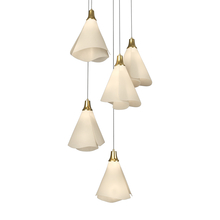 Hubbardton Forge 131122-SKT-LONG-86-SH1987 - Mobius 5-Light Pendant