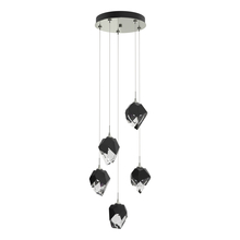 Hubbardton Forge 131137-SKT-STND-85-BP0754 - Chrysalis 5-Light Small Crystal Pendant