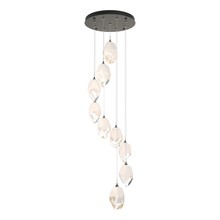 Hubbardton Forge 131141-SKT-LONG-20-WP0755 - Chrysalis 9-Light Large Crystal Pendant