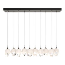 Hubbardton Forge 131143-SKT-LONG-07-WP0754 - Chrysalis 10-Light Small Crystal Pendant