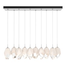 Hubbardton Forge 131144-SKT-LONG-02-WP0755 - Chrysalis 10-Light Large Crystal Pendant