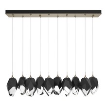 Hubbardton Forge 131144-SKT-LONG-84-BP0755 - Chrysalis 10-Light Large Crystal Pendant