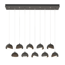 Hubbardton Forge 131205-SKT-STND-20-05-GG0711 - Brooklyn 10-Light Double Shade Pendant