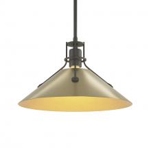 Hubbardton Forge 134550-SKT-MULT-20-86 - Henry Medium Steel Shade Pendant