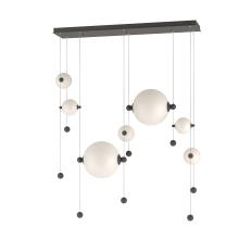 Hubbardton Forge 139054-LED-STND-20-GG0694 - Abacus 7-Light Double Linear LED Pendant