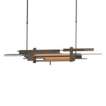 Hubbardton Forge 139721-LED-SHRT-05-82 - Planar LED Pendant with Accent