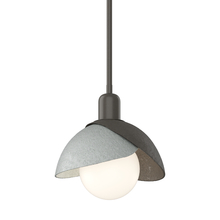 Hubbardton Forge 181183-SKT-MULT-07-82 - Brooklyn Double Shade Mini Pendant