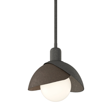 Hubbardton Forge 181183-SKT-MULT-20-05 - Brooklyn Double Shade Mini Pendant