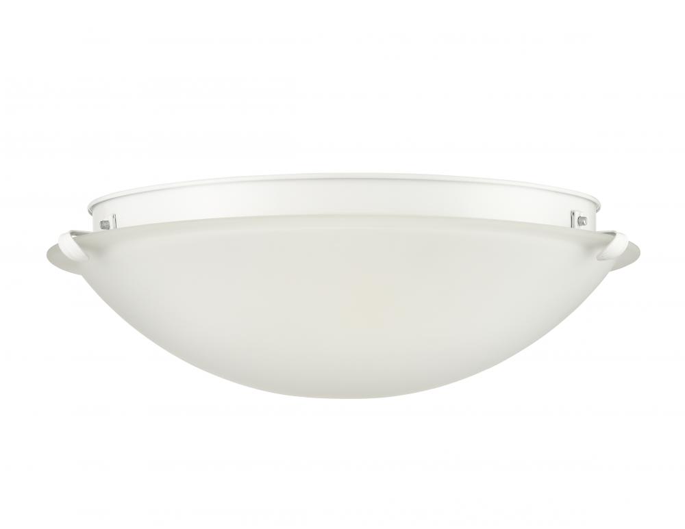 2-Light Flushmount Ceiling Light Matte White