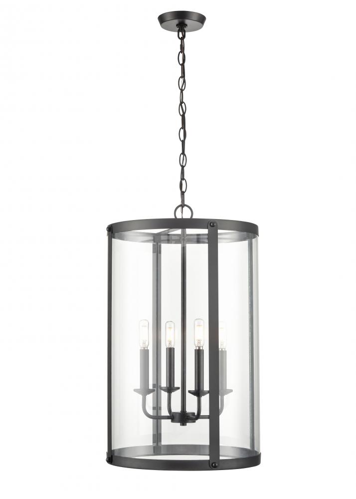 Aydenn 4-Light Pendant light Matte Black