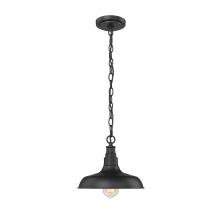 Millennium 2952-PBK - 1-Light Outdoor Hanging Lantern Powder Coated Black