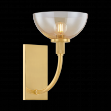 Mitzi by Hudson Valley Lighting H981101-AGB - Eva Wall Sconce