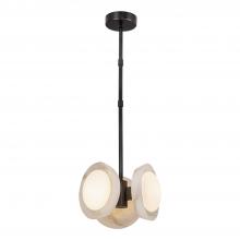 Alora Lighting PD320313UBAR - Alonso 13-in Urban Bronze/Alabaster LED Pendant