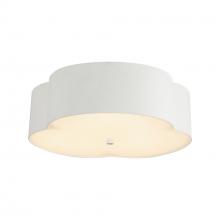 Alora Lighting FM566314AW - Adella 14-in Antique White Socket Flush Mount