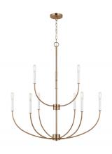 Visual Comfort & Co. Studio Collection 3167109EN-848 - Greenwich Nine Light Chandelier