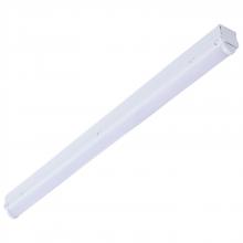 Nuvo 65/1220 - LED 2 Foot Strip Light; 10 Watts; 27K/30K/35K/40K/50K CCT Selectable; White Finish; 120-277 Volt