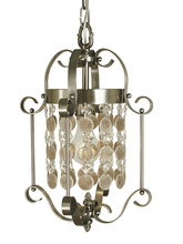 Framburg 2921 MB - 1-Light Mahogany Bronze Naomi Mini Chandelier