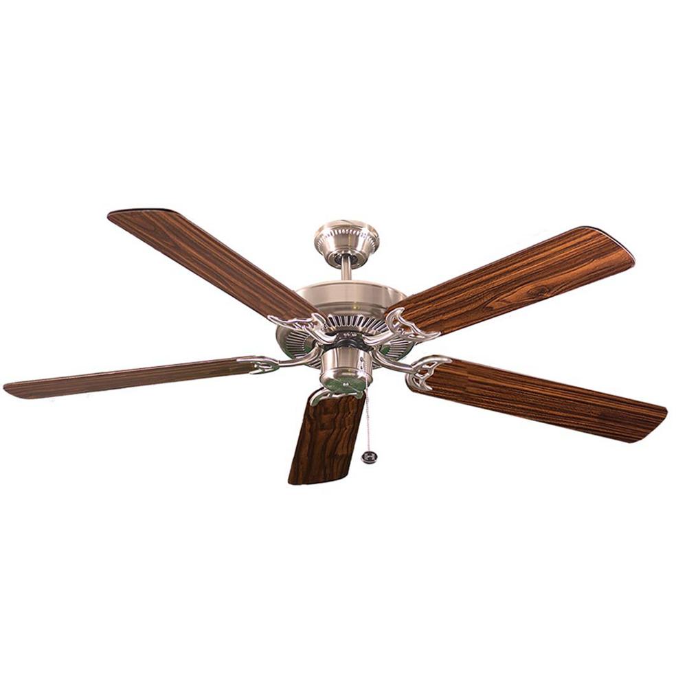 5-Blade 52" Energy Star Ceiling Fan NK White Blades