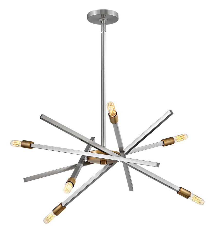 Medium Adjustable Single Tier Chandelier