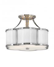 Hinkley 4443PN - Medium Semi-Flush Mount