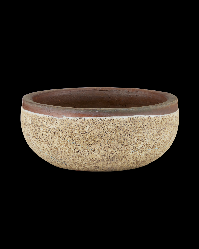 Lyra Beige Medium Planter