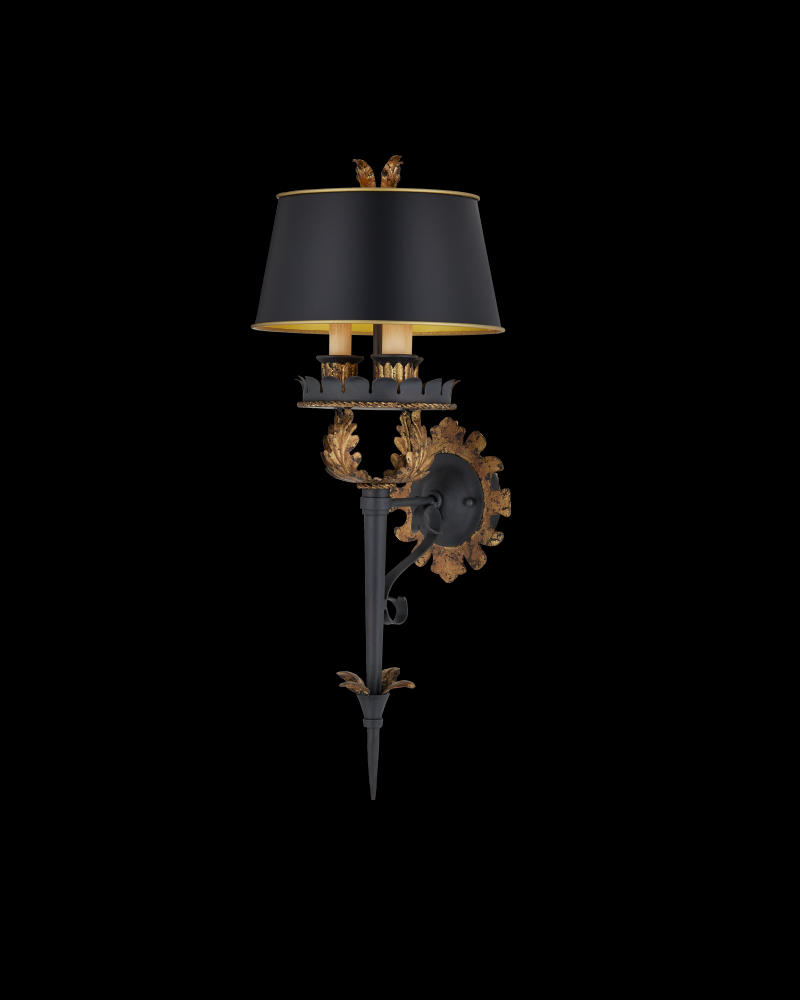 The Duke Gold Wall Sconce