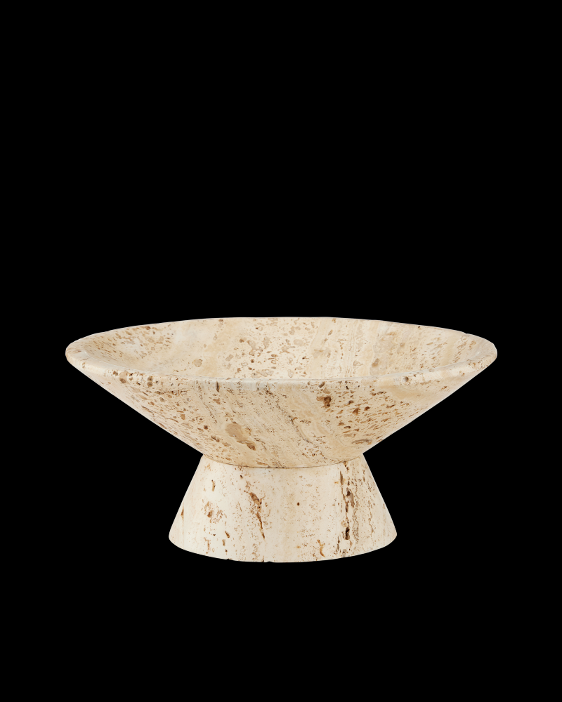 Lubo Travertine Small Bowl