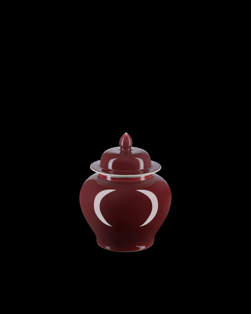 Oxblood Small Temple Jar