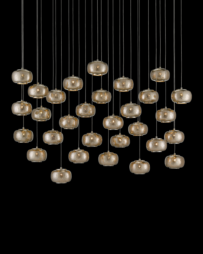 Pepper 30-Light Linear Multi-Drop Pendant