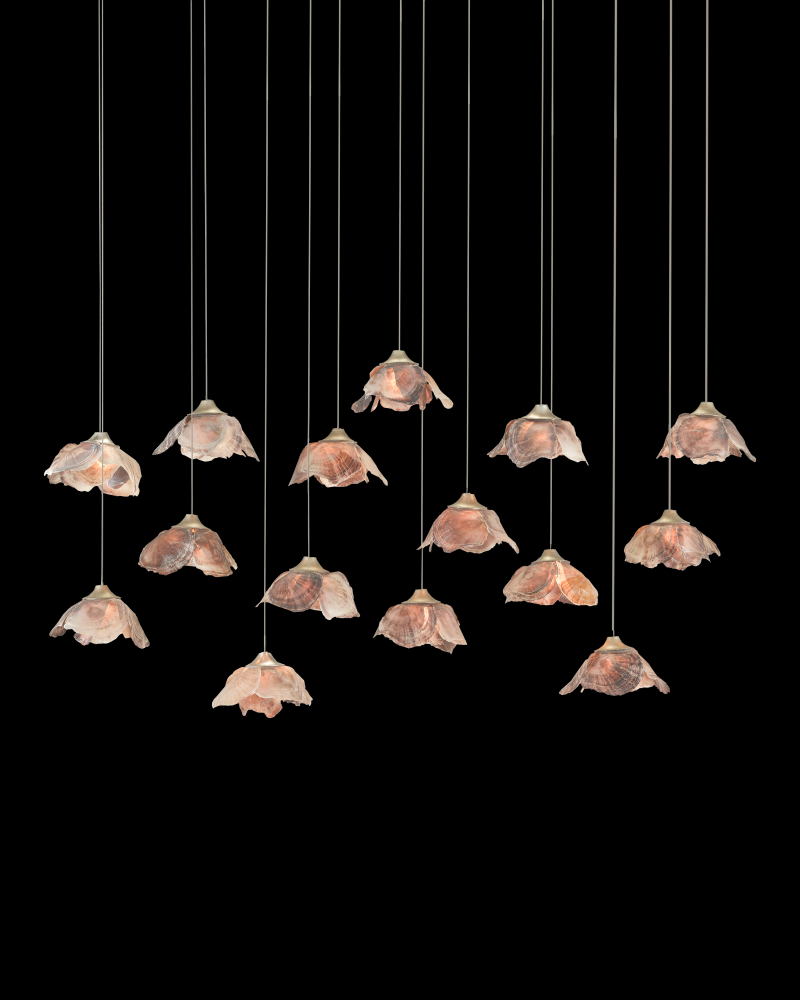 Catrice 15-Light Linear Multi-Drop Pendant