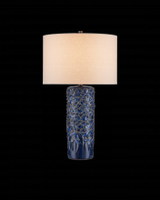 Currey 6000-0991 - Fairmont Dark Blue Table Lamp